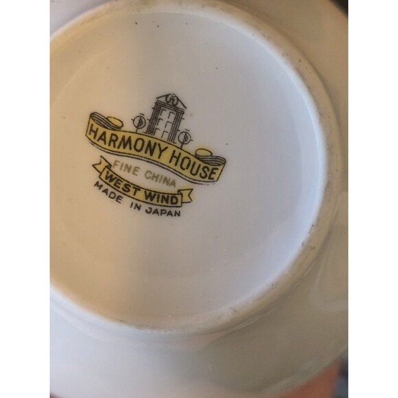 Vintage China Harmony House West Wind Creamer - Picture 4 of 4